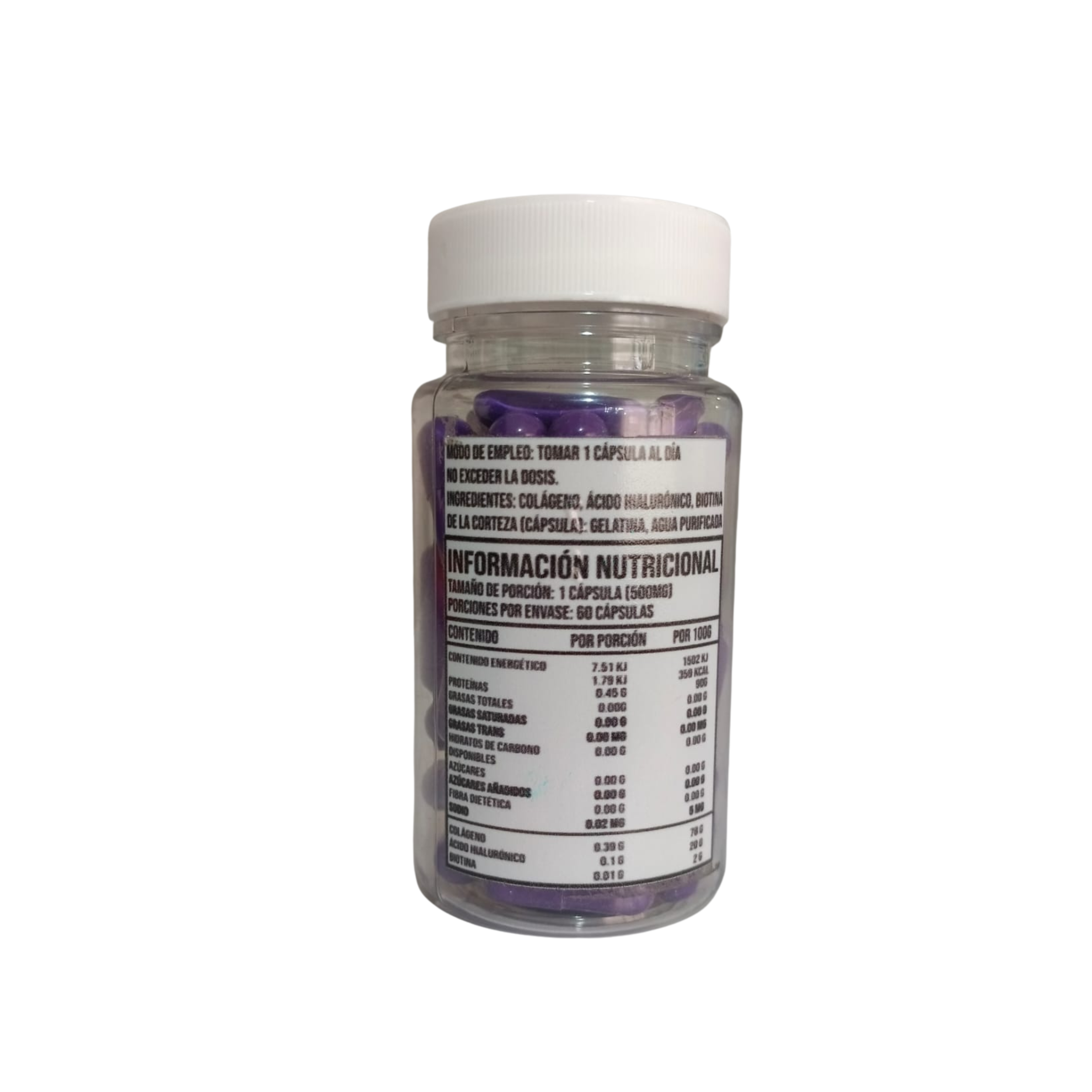 BIOTINA+ ACIDO HIALURONICO+ VITAMINA E - Image 2
